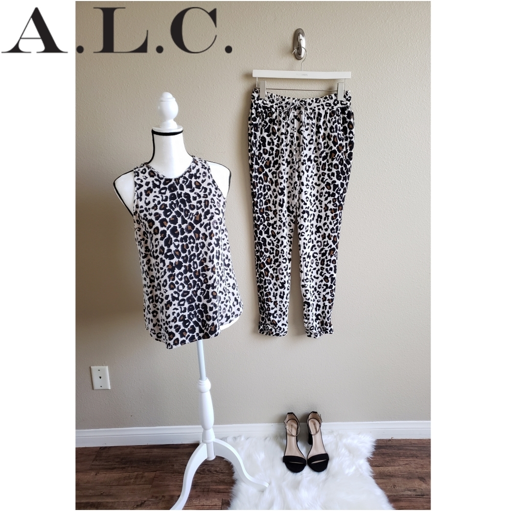 A.L.C. Silk Leopard Set